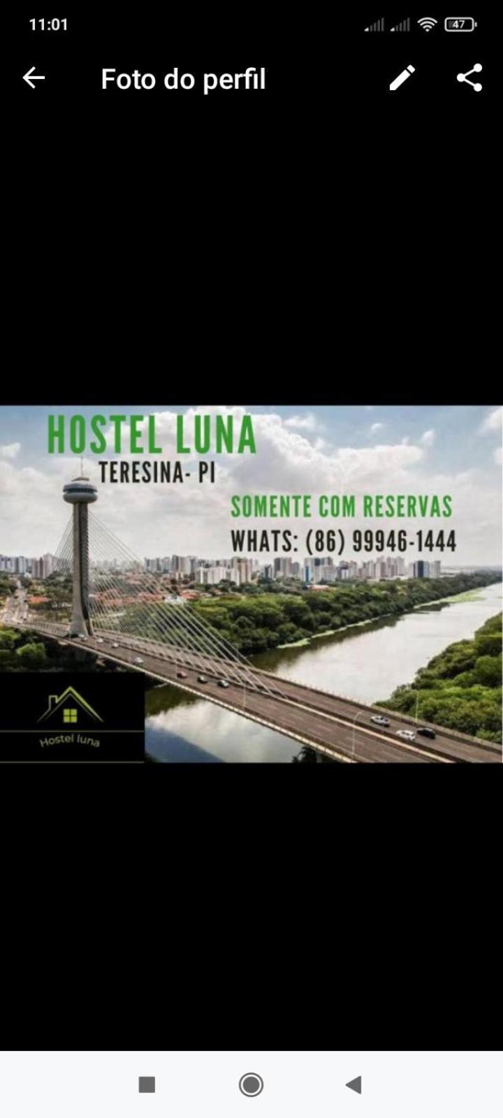 Hostel Luna Teresina Eksteriør bilde